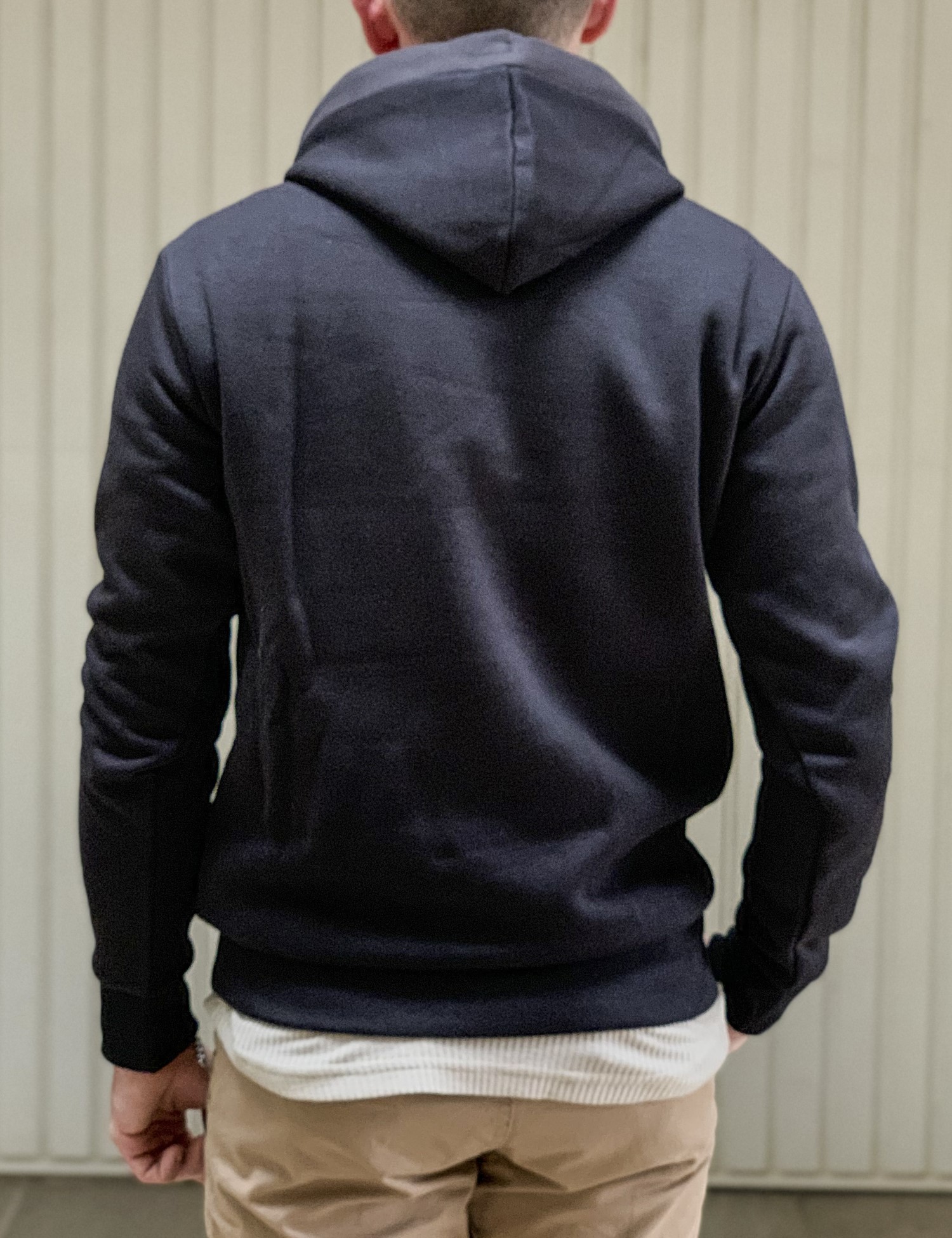 US Grand Polo ανδρικό μαύρο φούτερ με λογότυπο USF901M φωτογραφία